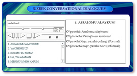 Uzbek Dialogues