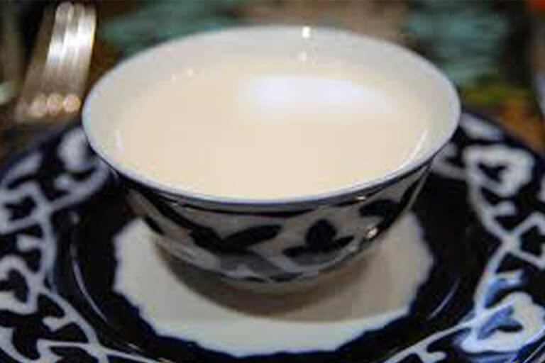 Kumis is a fermented dairy product traditionally made from mare milk or donkey milk.