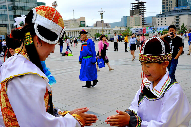 Festival of Mongol clothing by damdinjav