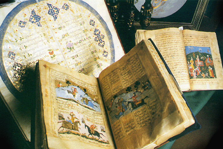 Literature book manuscripts.