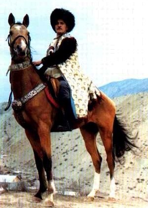 turkmen horseman